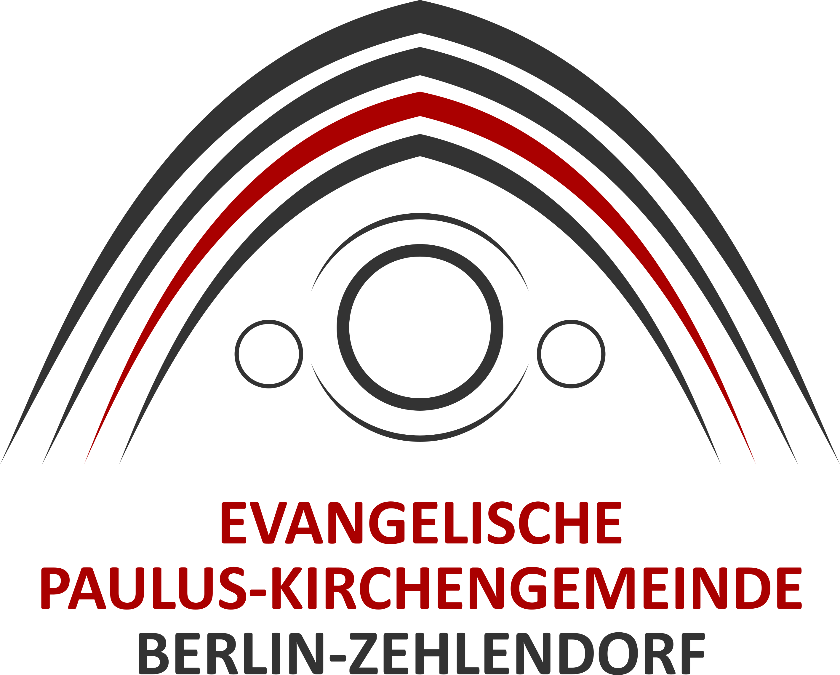 Logo der Ev. Paulus-Kirchengemeinde Berlin-Zehlendorf.